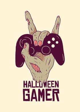 Halloween gamer