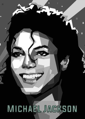 Michael with cubisme style