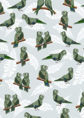 Kea Bird Pattern