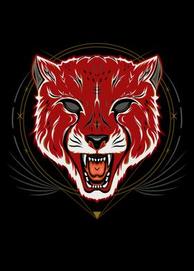 vector cheetah logo
