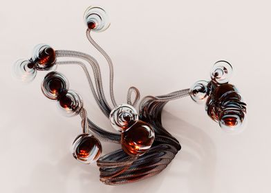 Glass sculpture