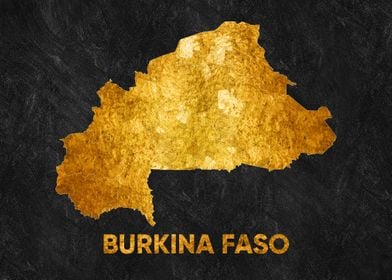 burkina faso map