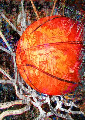 Basketball art swoosh 90
