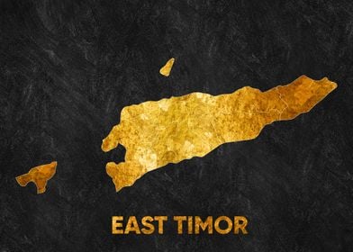 east timor map