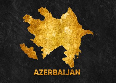 azerbaijan map