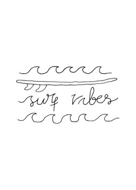 Surf Vibes Typo