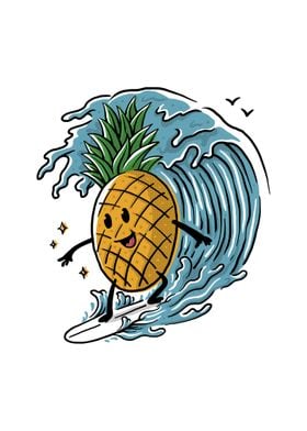 Pineapple Surfing