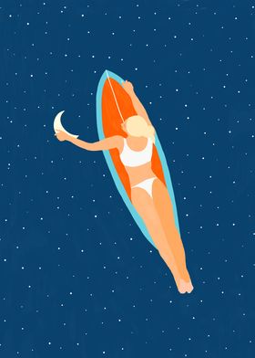 Moon Surfing