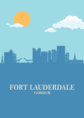 fort lauderdale Skyline