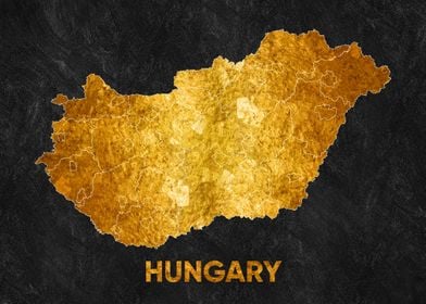 hungary map