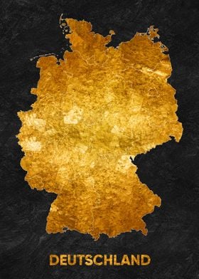 germany map deutschland