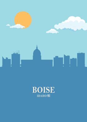 boise city Skyline