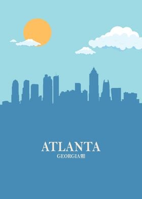 atlanta city Skyline