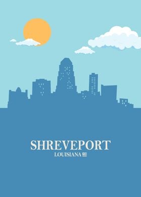 shreveport city Skyline