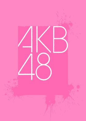 AKB48 AKB 48 pink