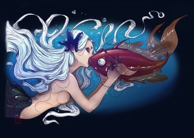 Corlina Kissing fish