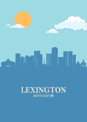 lexington city Skyline