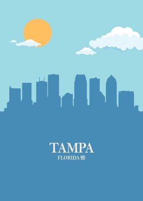 tampa city Skyline