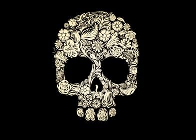 dark skull skeleton