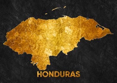 honduras map