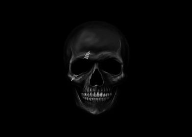 dark skull skeleton