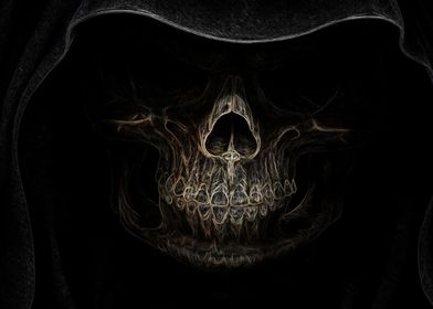 dark skull skeleton