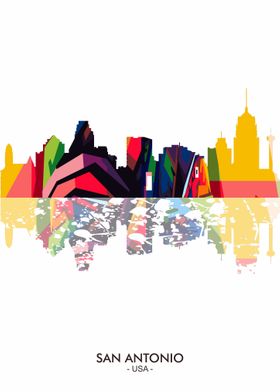 San Antonio Wpap Skyline