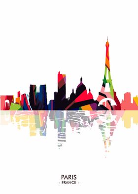 Paris WPap Skyline City