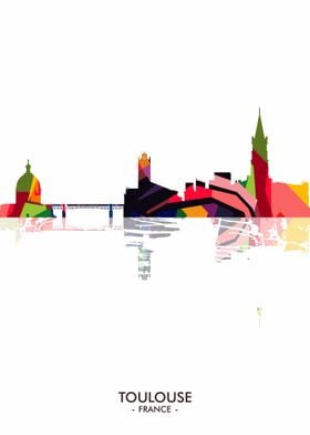 Toulouse wpap skyline