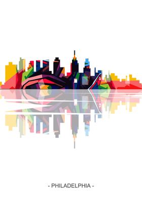 Philadelphia Wpap SKyline