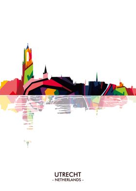 Utrecht wpap skyline city