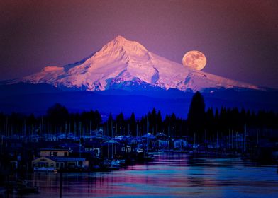 Earth Mount Hood Mountains