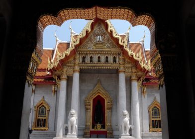 Marble temple bangkok 