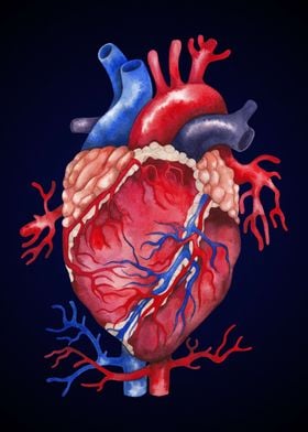 Heart Anatomy Illustration