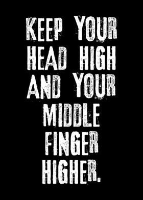 Rude Funny Quotes Finger