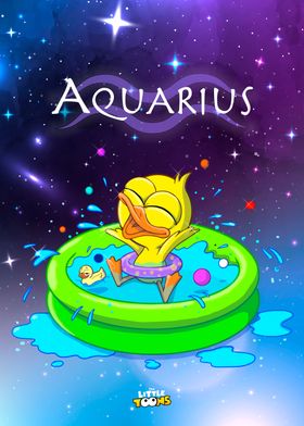 Theo the Duck as Aquarius