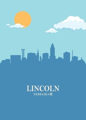 Lincoln City Skyline