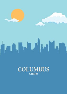 Columbus City Skyline