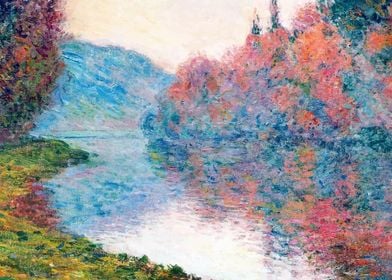 Claude Monet  River 