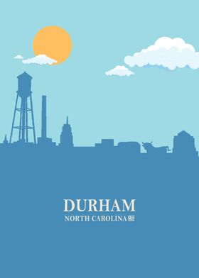 Durham City Skyline