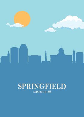 Springfield City Skyline