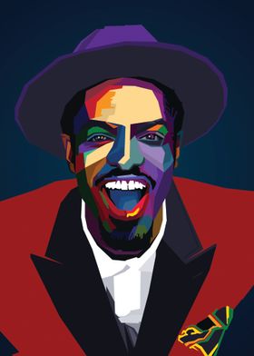 Andre 3000 WPAP Popart