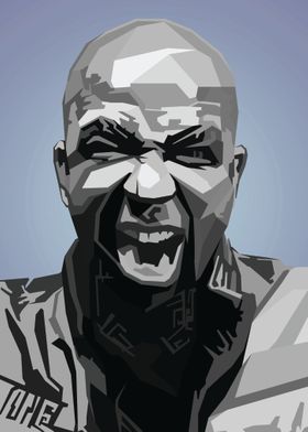 Tech N9ne WPAP Popart