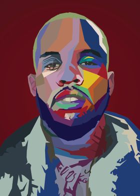 Tory Lanez Wpap Popart