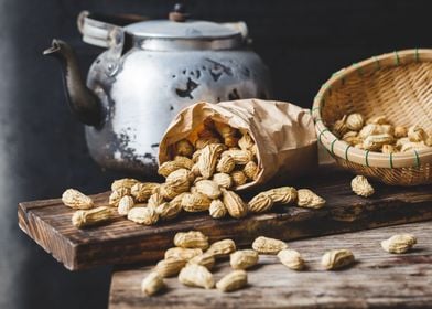 Boiled peanuts