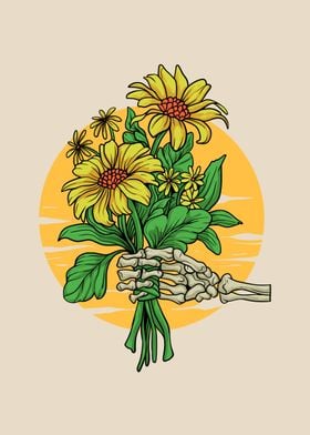 Sunflower in love