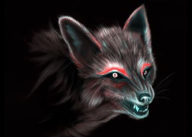 Neon Fox War Paint