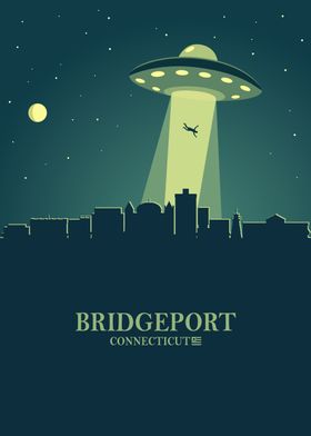Bridgeport Skyline Ufo