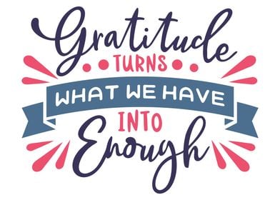 Gratitude Turns