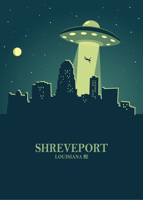 Shreveport Skyline Ufo